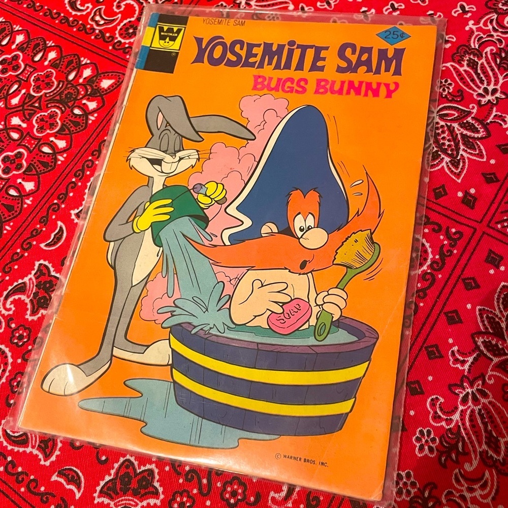 Yosemite Sam and Bugs Bunny Vintage Comic